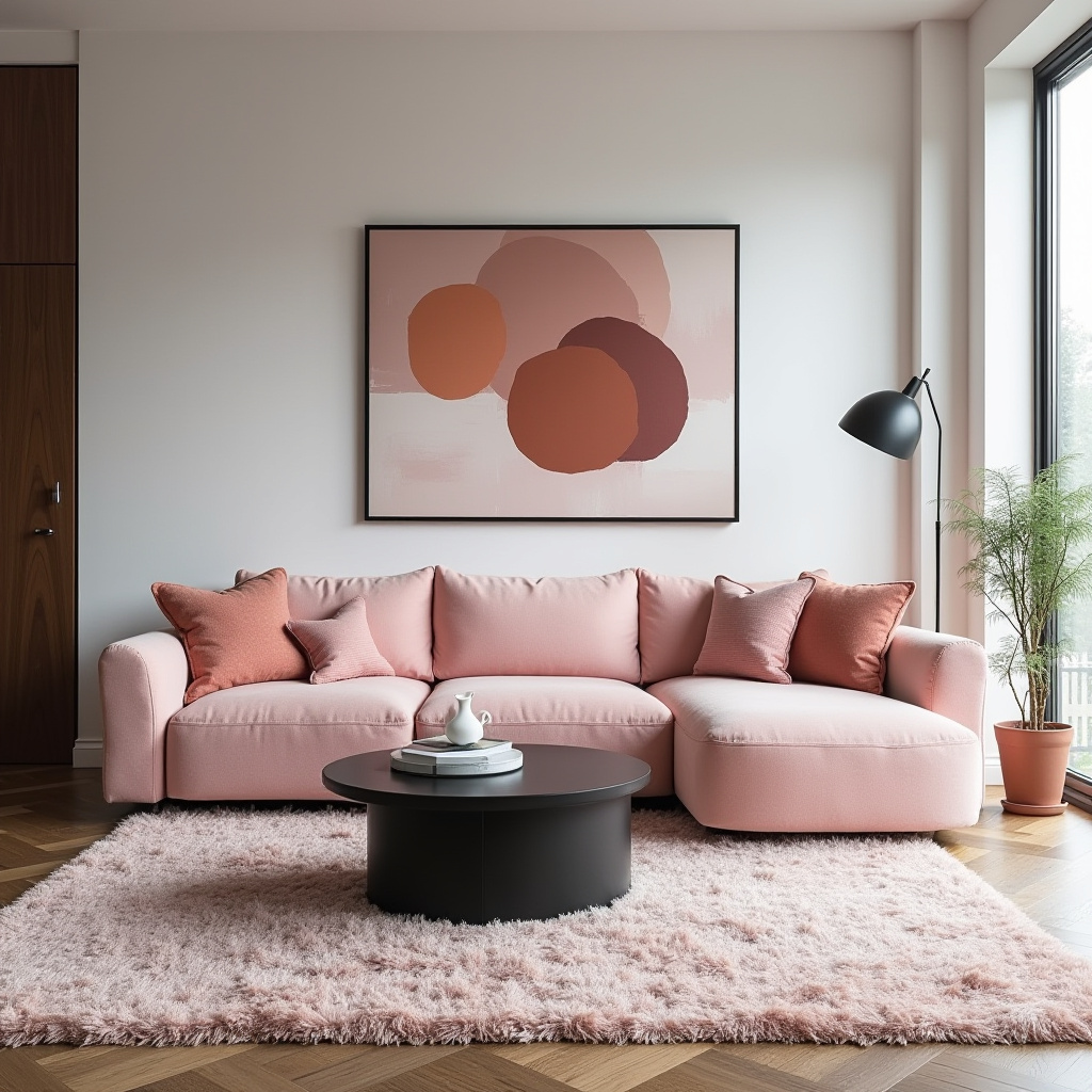 Living Room Pink 19