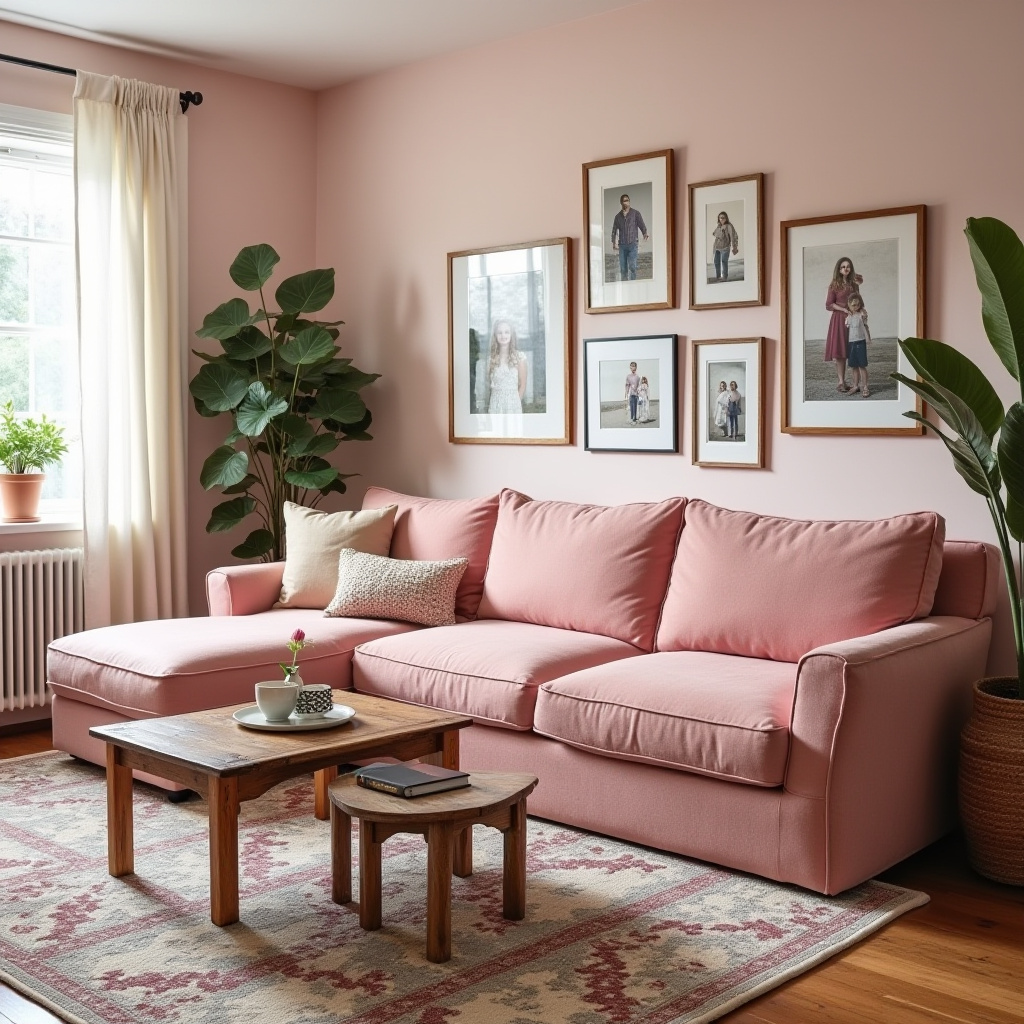 Living Room Pink 25