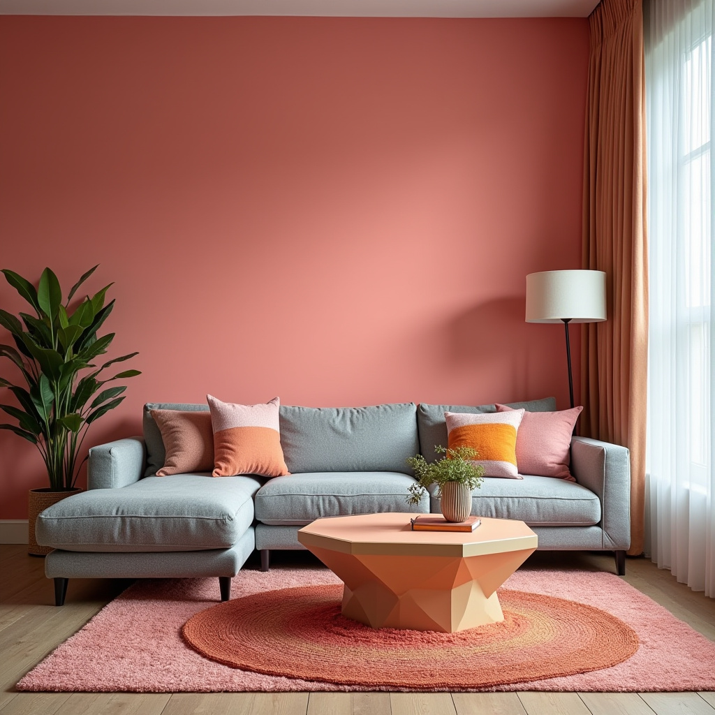 Living Room Pink 26