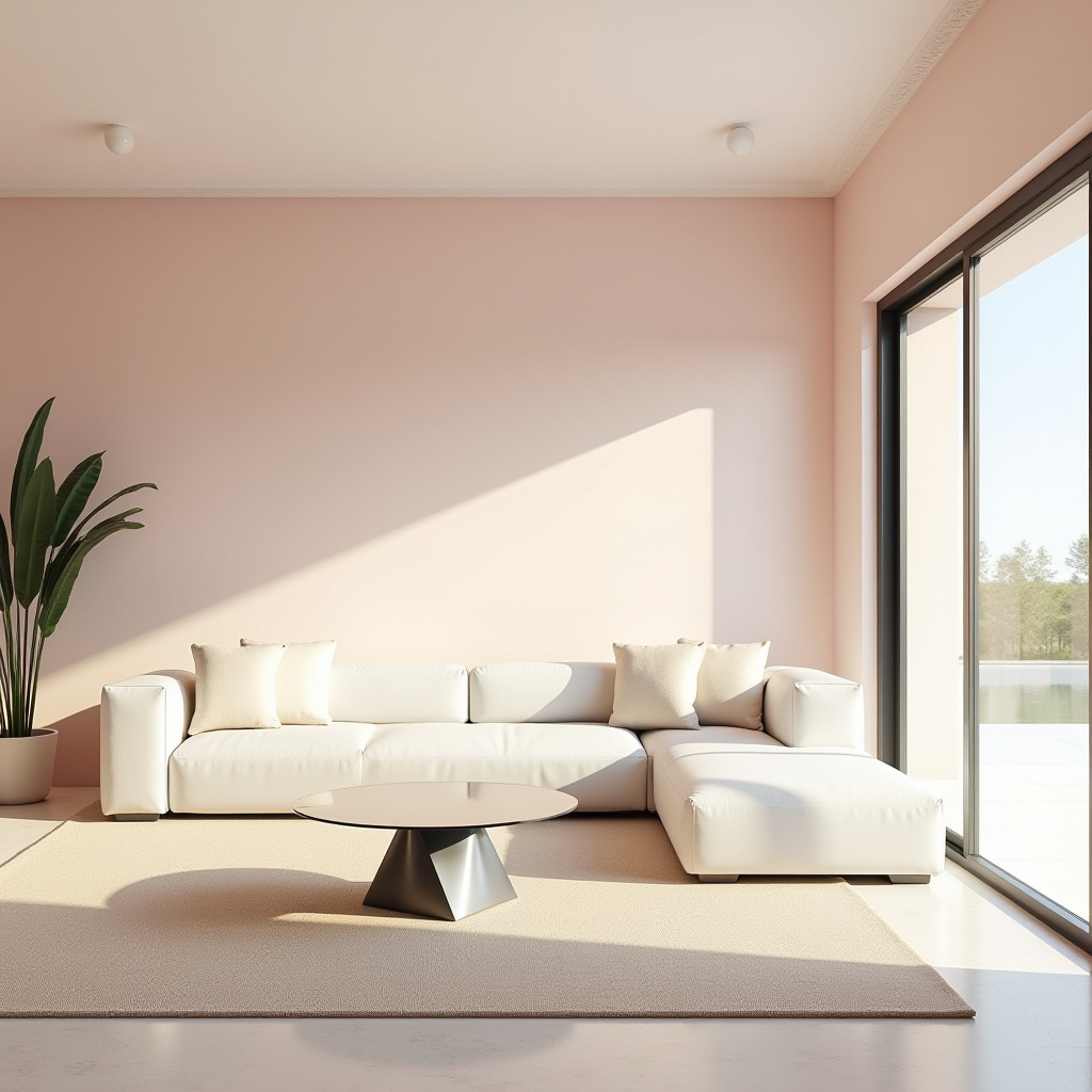 Living Room Pink 5