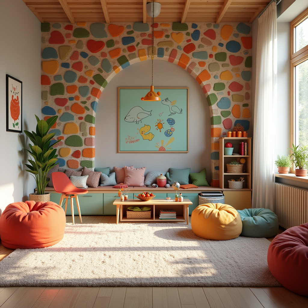 Living Room Stone Wall 12