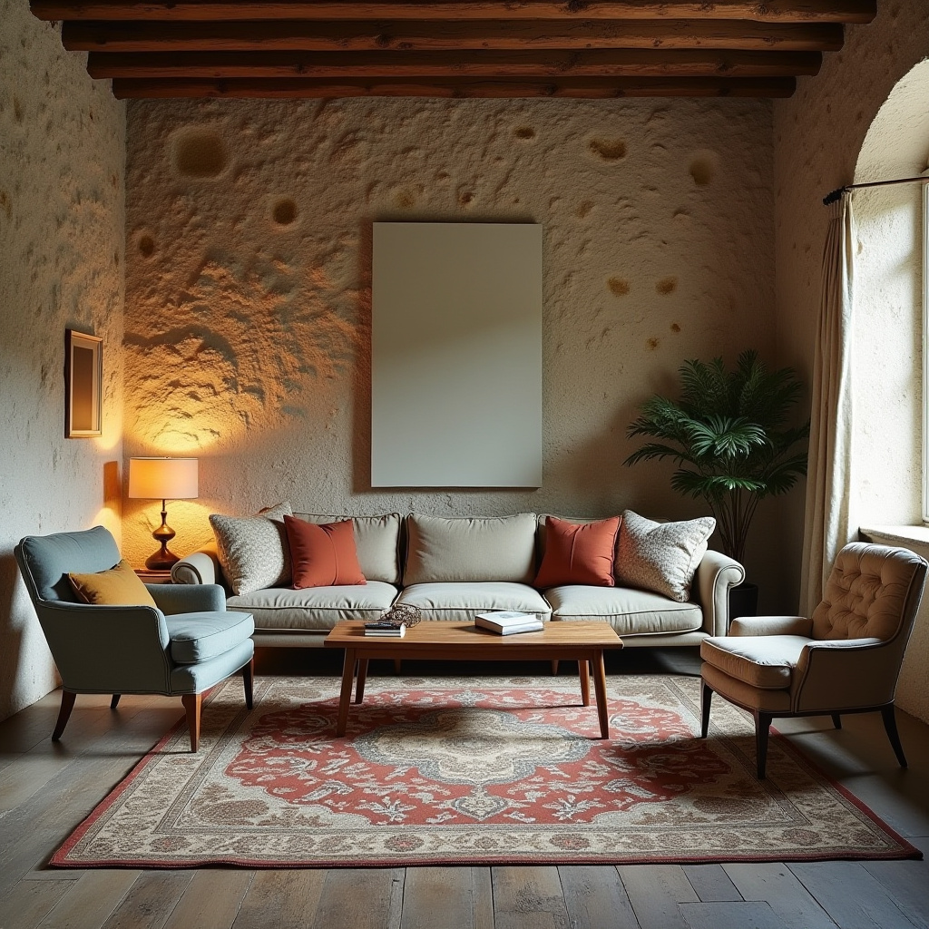 Living Room Stone Wall 17