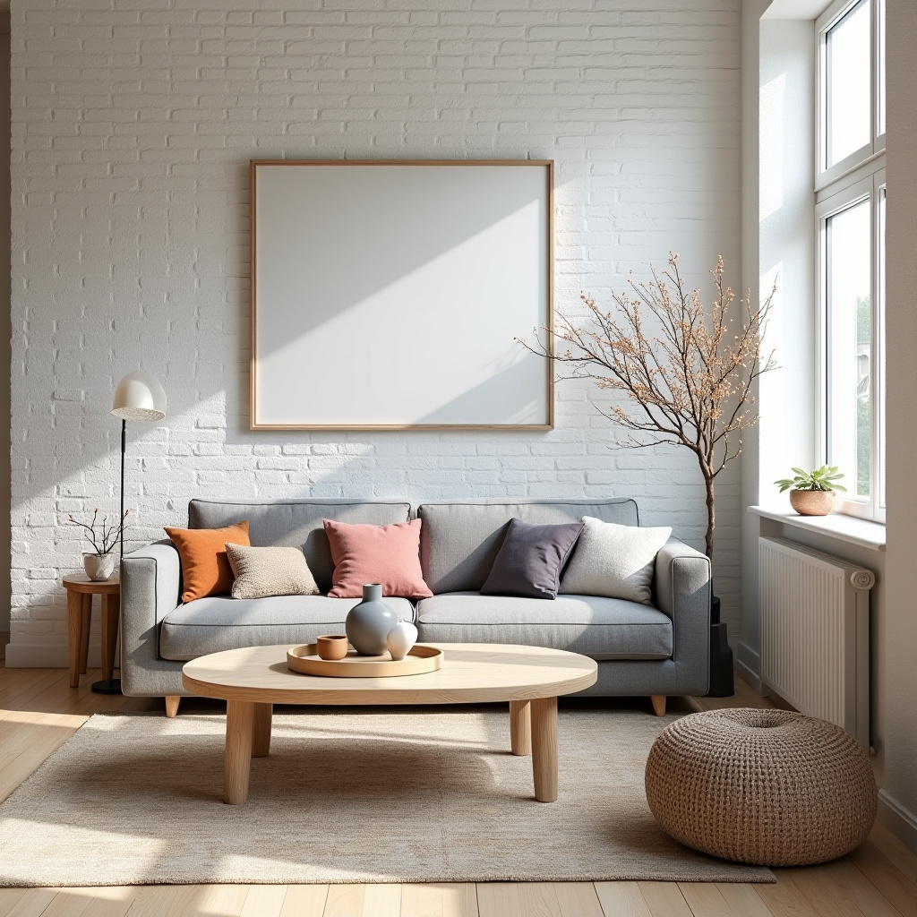 Living Room Stone Wall 4