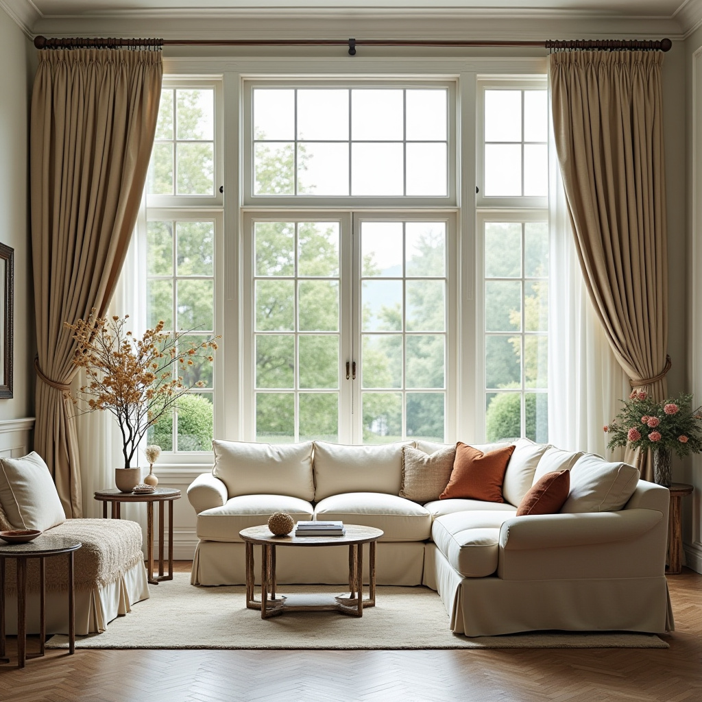 Living Room With Window Wall 18