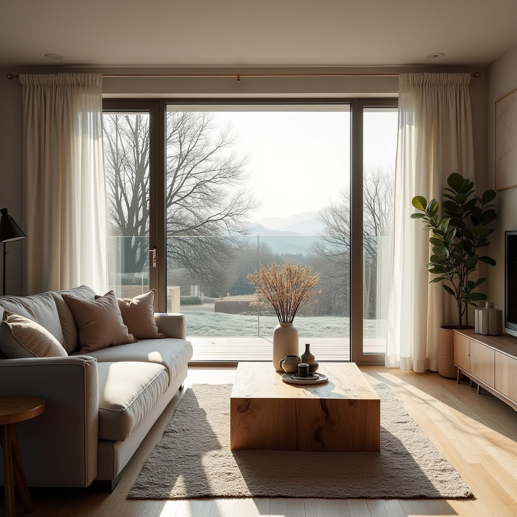 Living Room With Window Wall 2