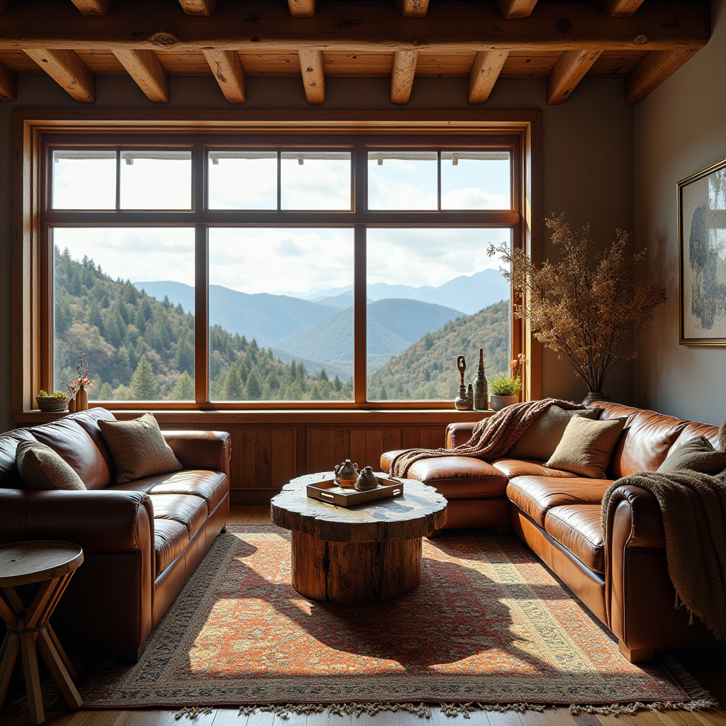 Living Room With Window Wall 22