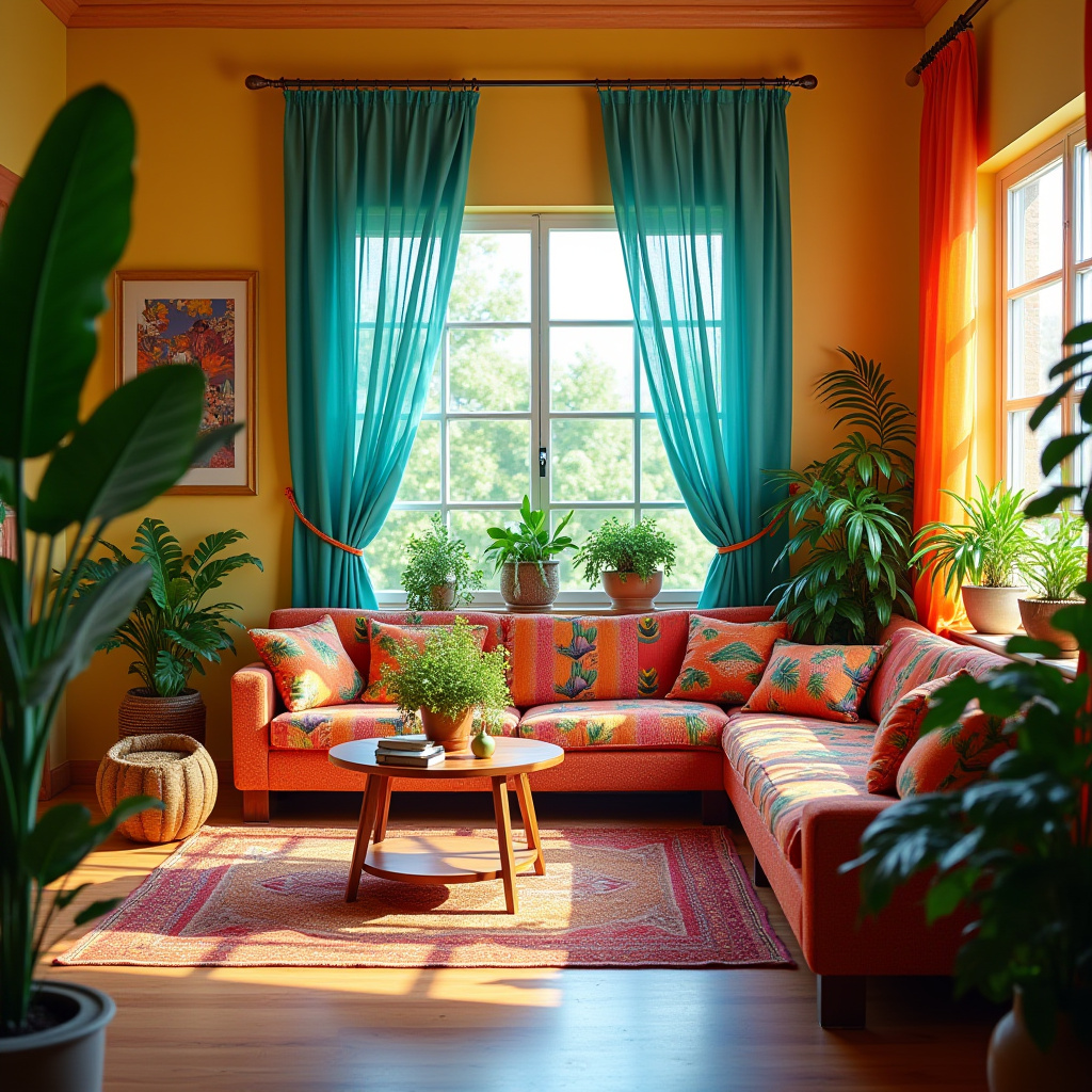 Living Room With Window Wall 24