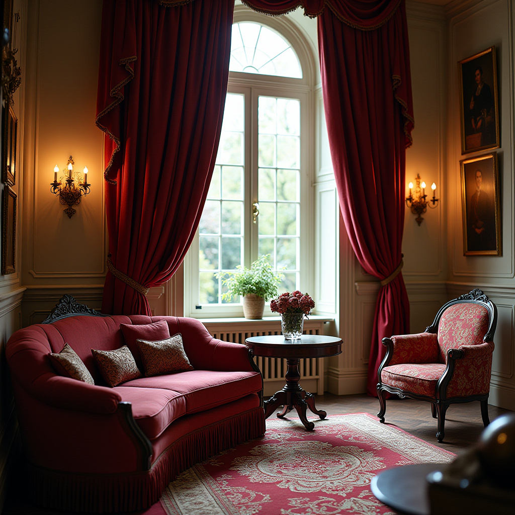 Living Room With Window Wall 25