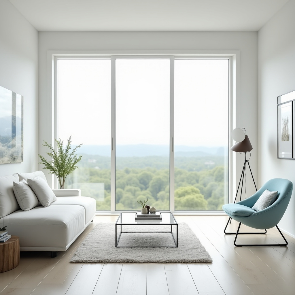 Living Room With Window Wall 4