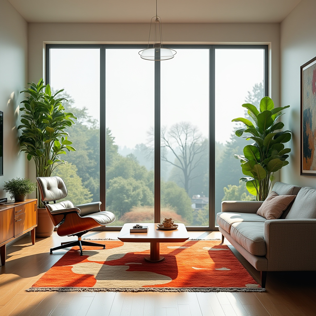 Living Room With Window Wall 6