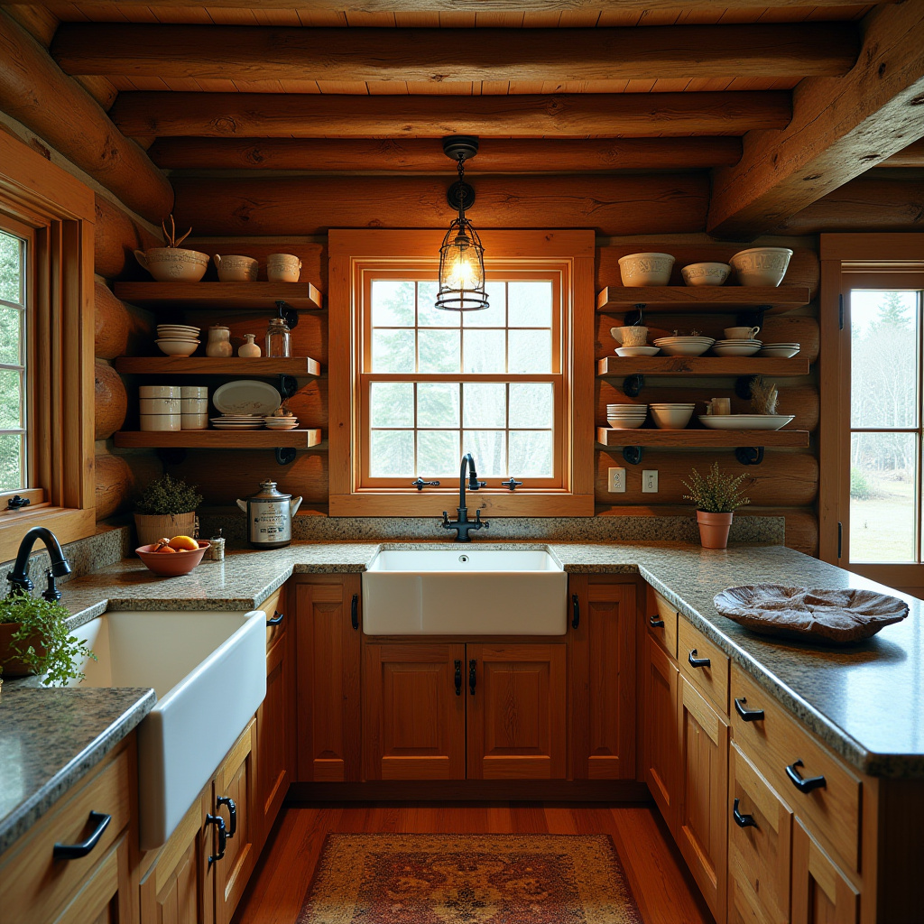 Log Cabin Kitchens: A Perfect Blend of Rustic Charm and Modern Comfort