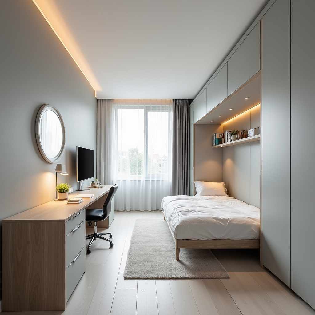 Long And Narrow Bedroom Ideas 10