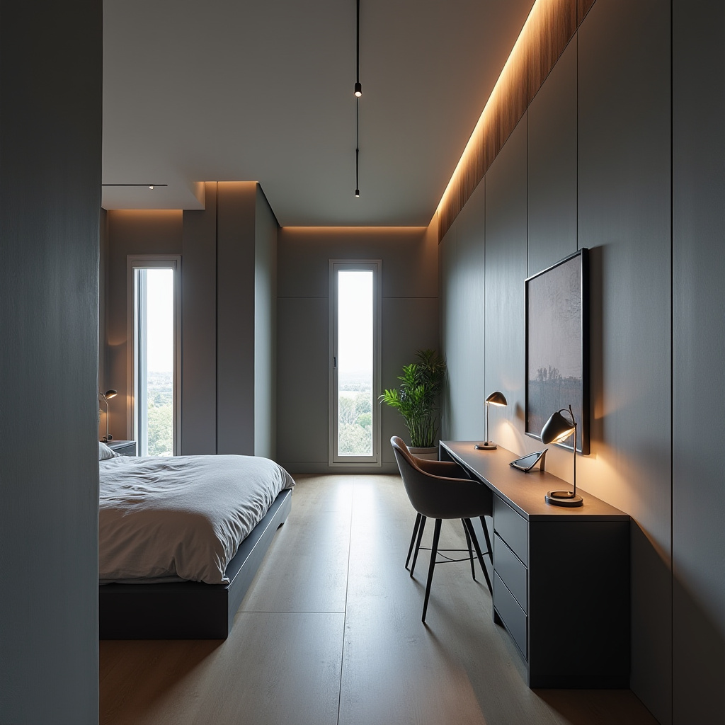 Long And Narrow Bedroom Ideas 12