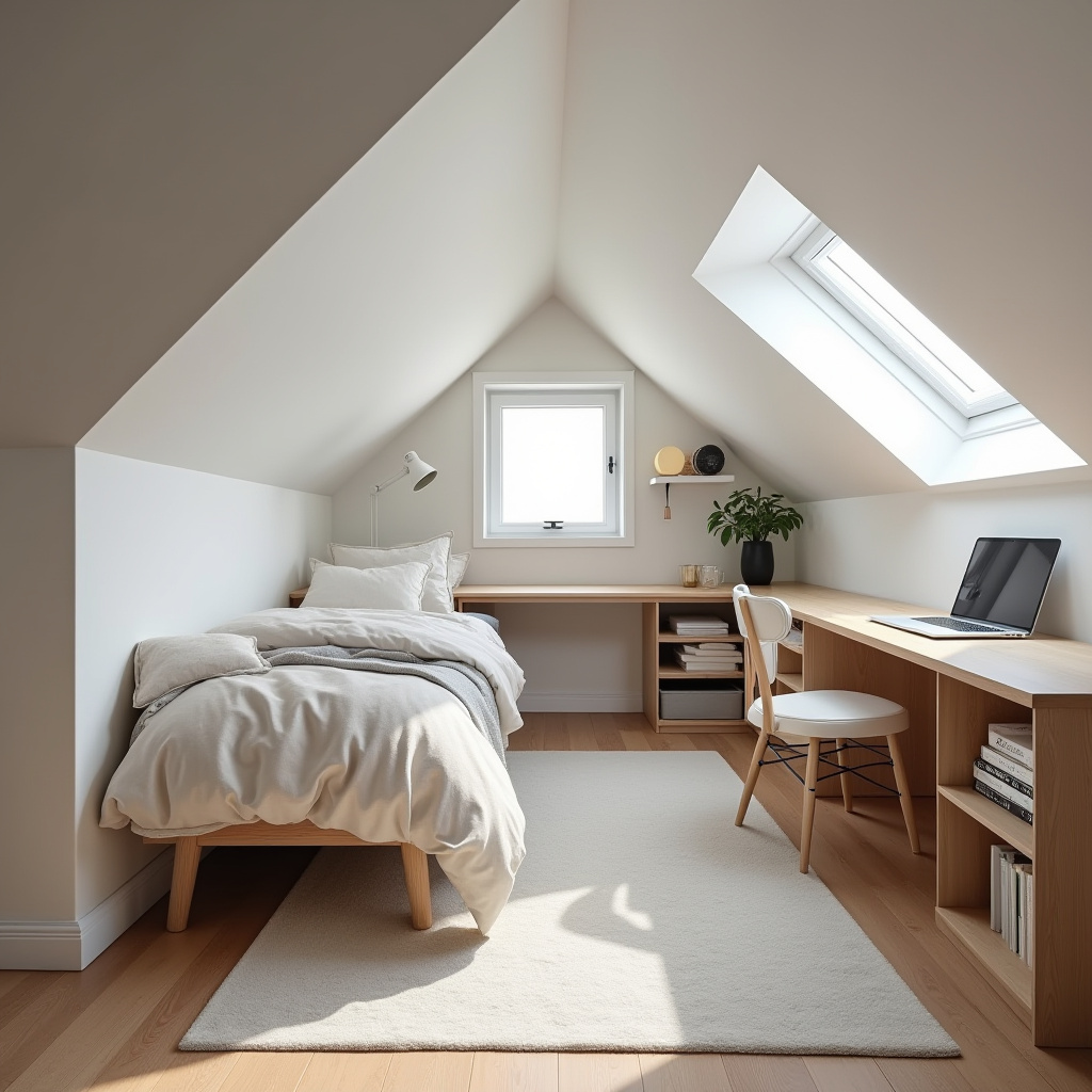 Low Attic Bedroom Ideas 11
