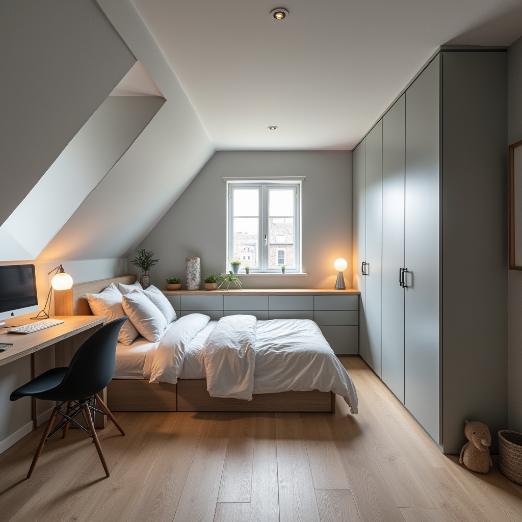 Low Attic Bedroom Ideas 17