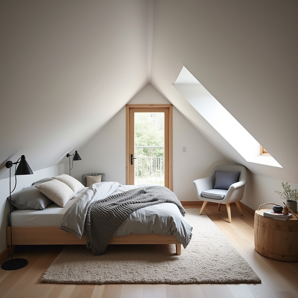 Low Attic Bedroom Ideas 20