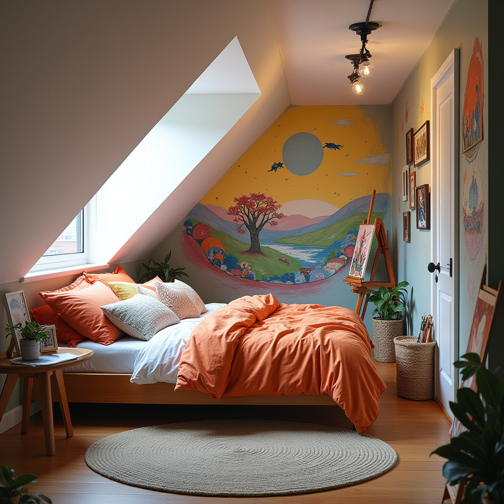 Low Attic Bedroom Ideas 22