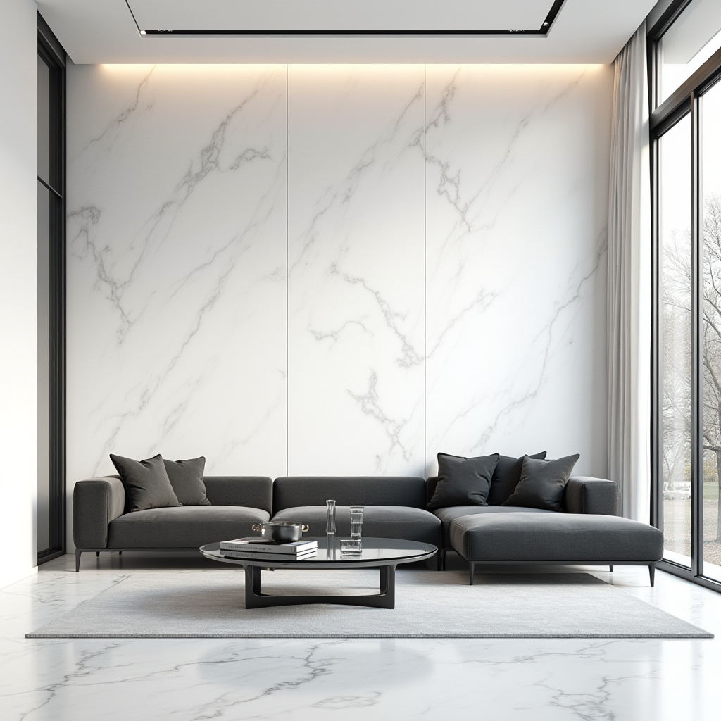 Marble Wall Living Room 24