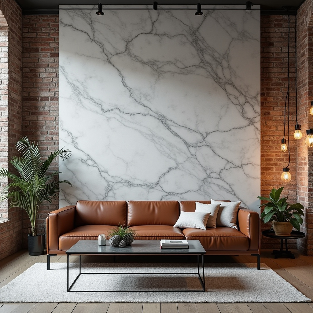 Marble Wall Living Room 4