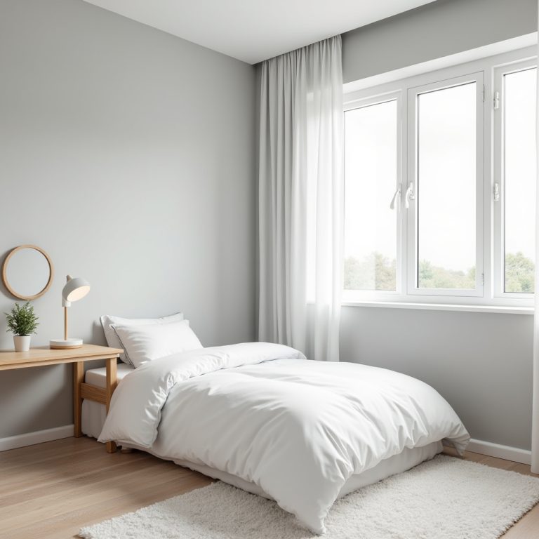 Minimalist Teen Bedroom 1