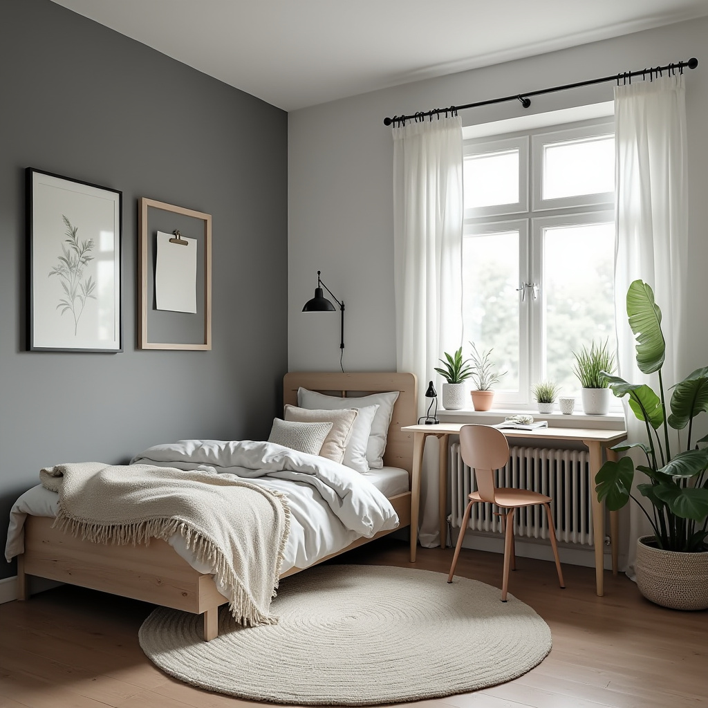 Minimalist Teen Bedroom 14
