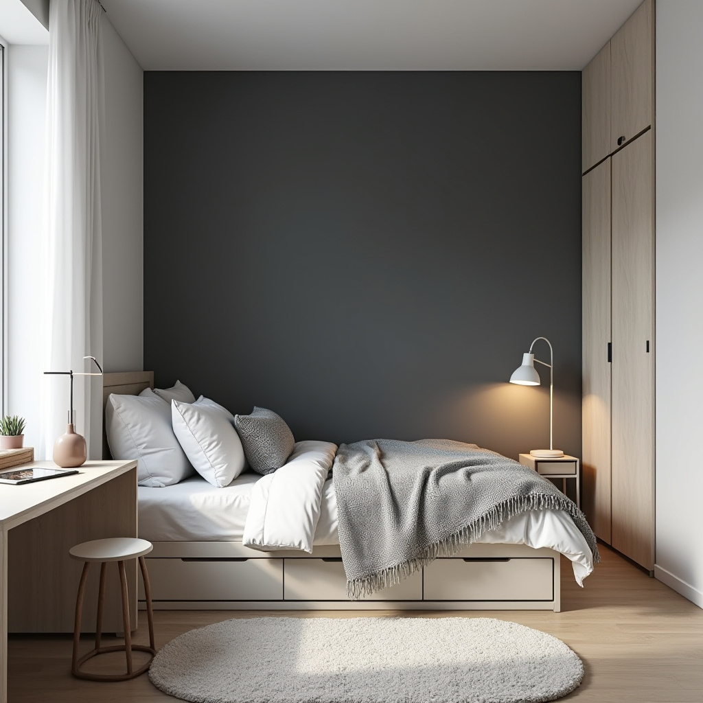 Minimalist Teen Bedroom 16