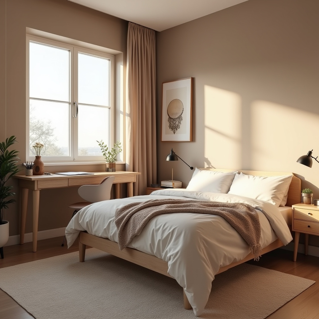 Minimalist Teen Bedroom 18