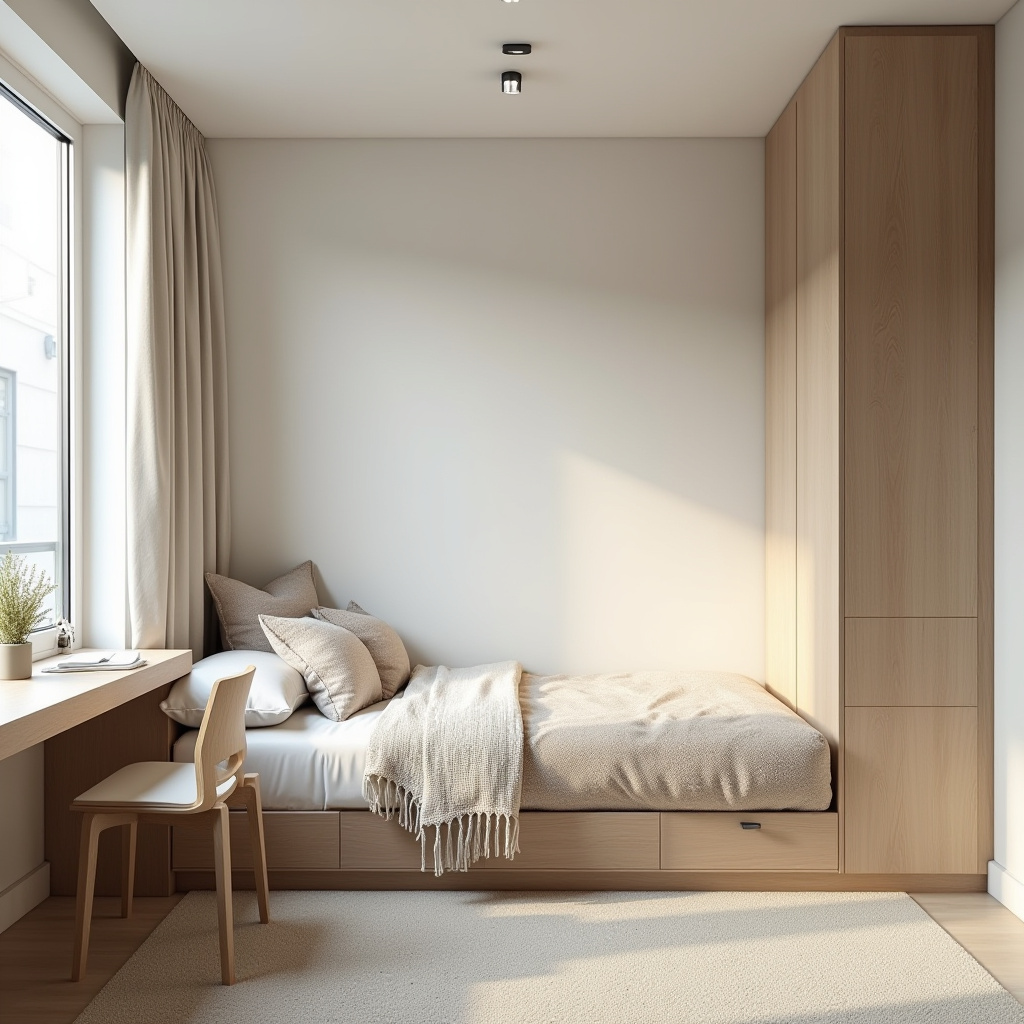 Minimalist Teen Bedroom 23