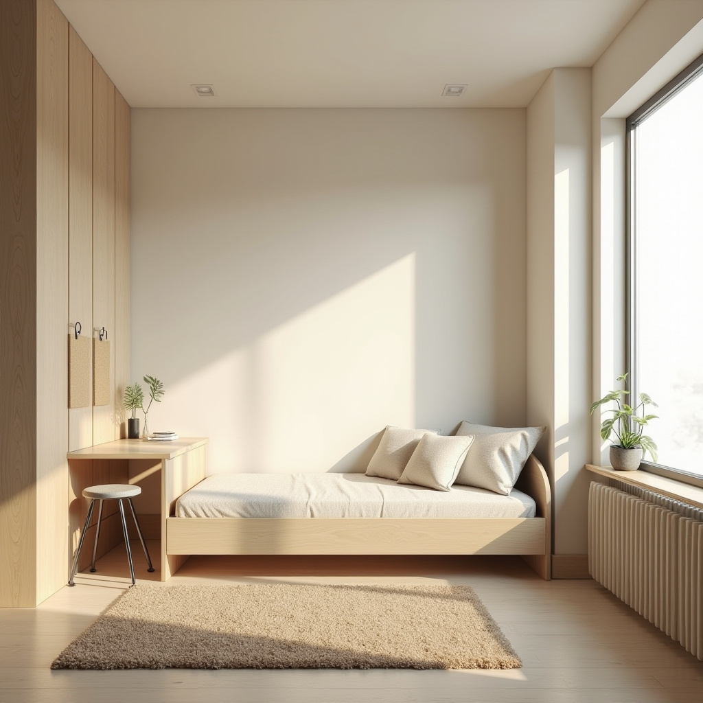 Minimalist Teen Bedroom 3