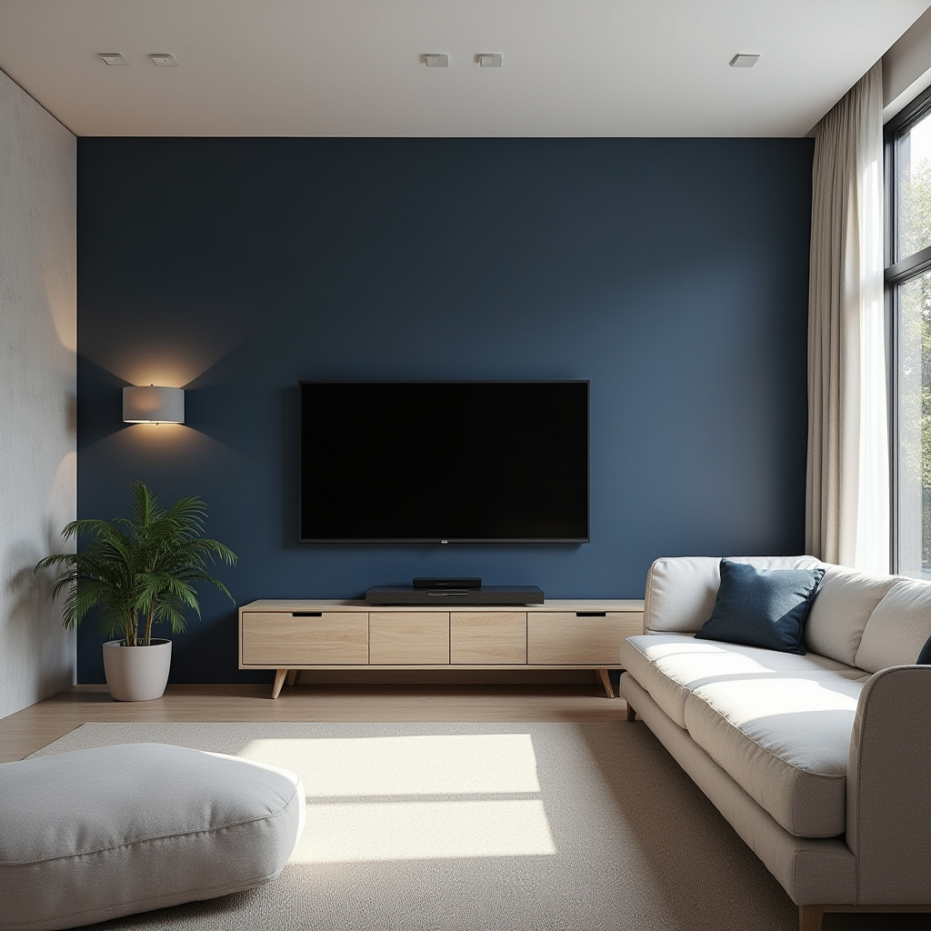 Minimalist Tv Wall Design Living Rooms 22