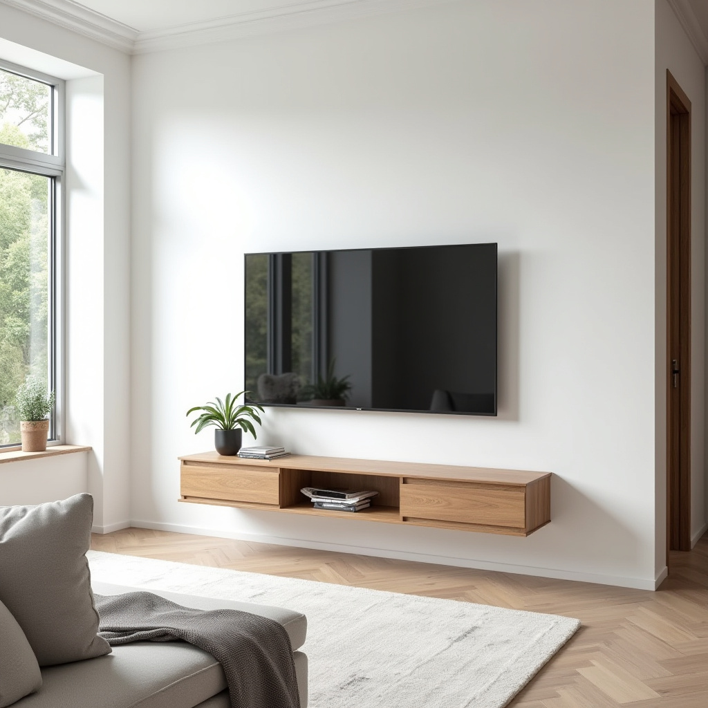 Minimalist Tv Wall Design Living Rooms 24