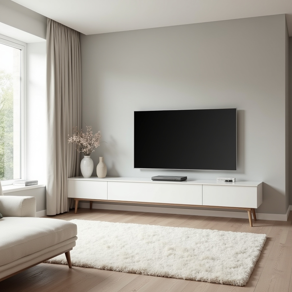 Minimalist Tv Wall Design Living Rooms 28