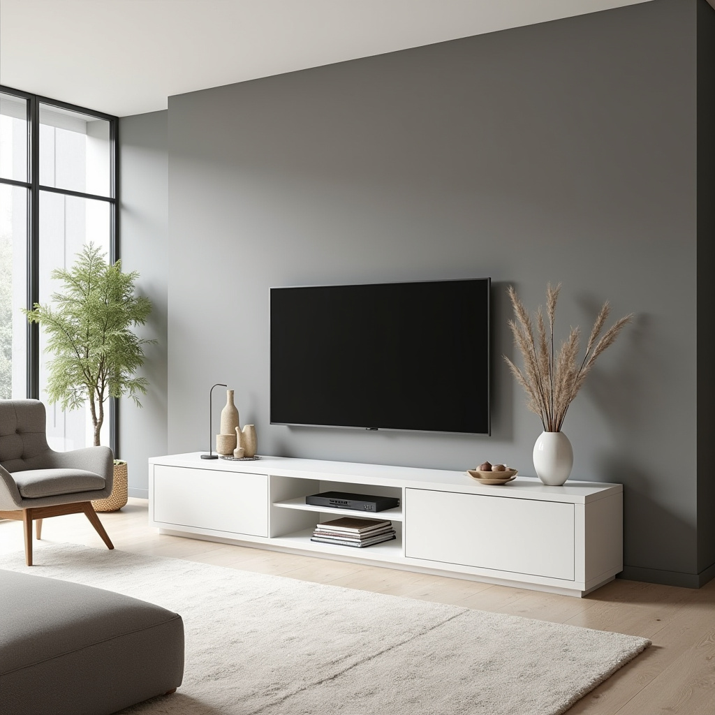 Minimalist Tv Wall Design Living Rooms 4