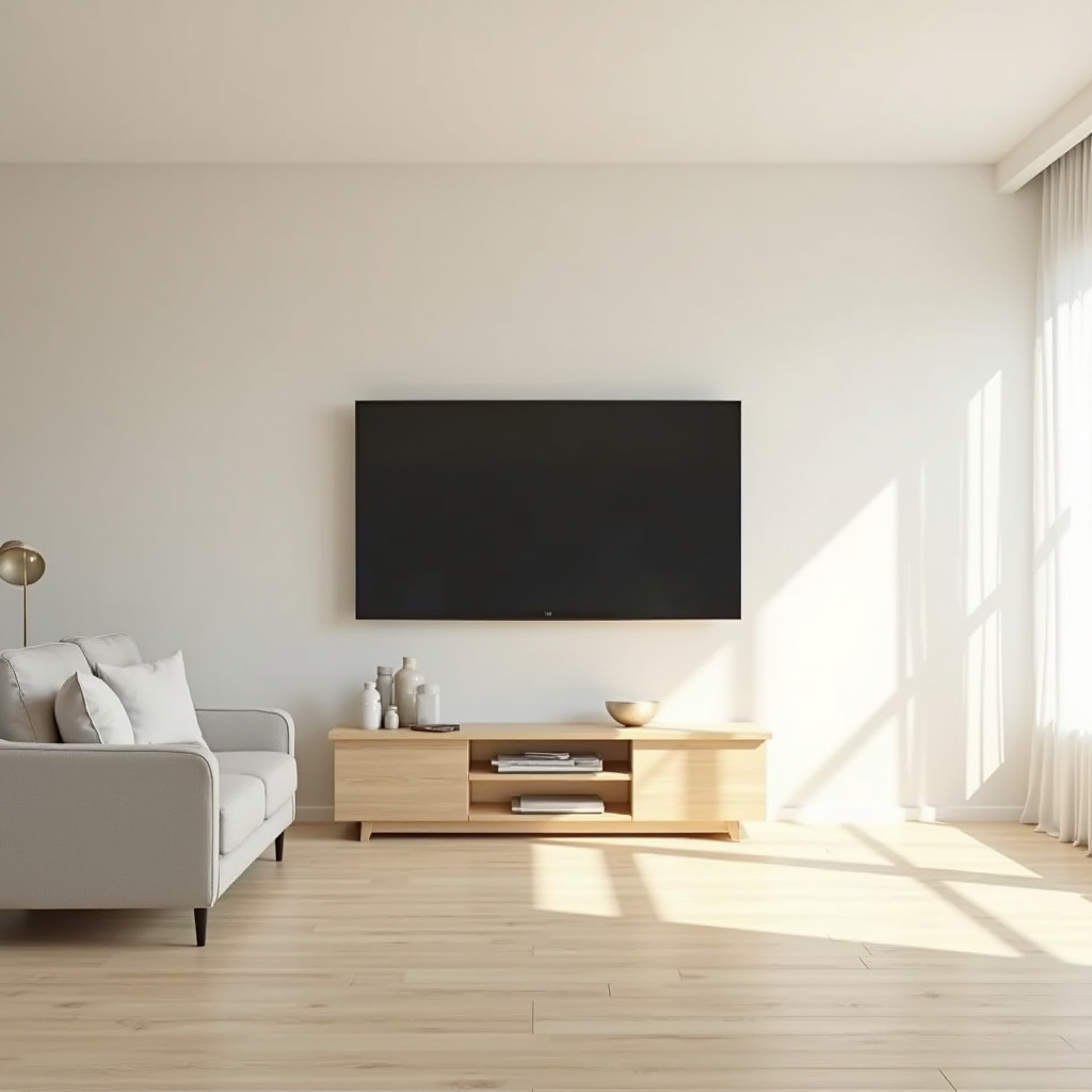 Minimalist Tv Wall Design Living Rooms 6