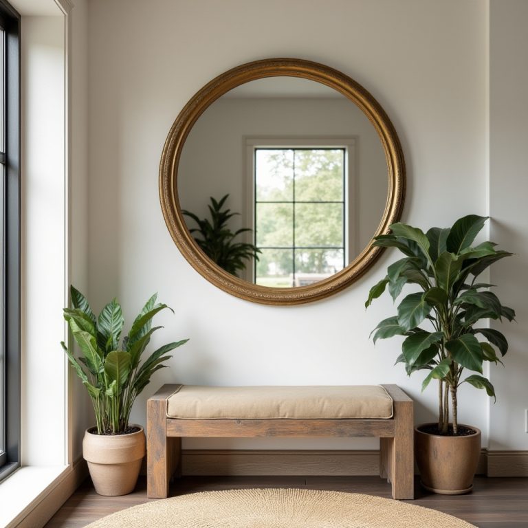 Mirror Wall Decor Entrance 1