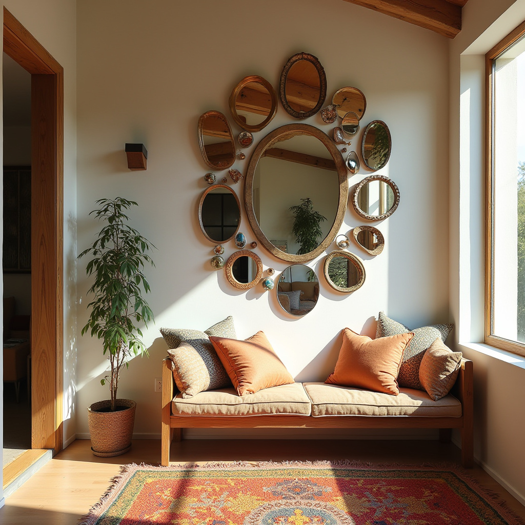 Mirror Wall Decor Entrance 13