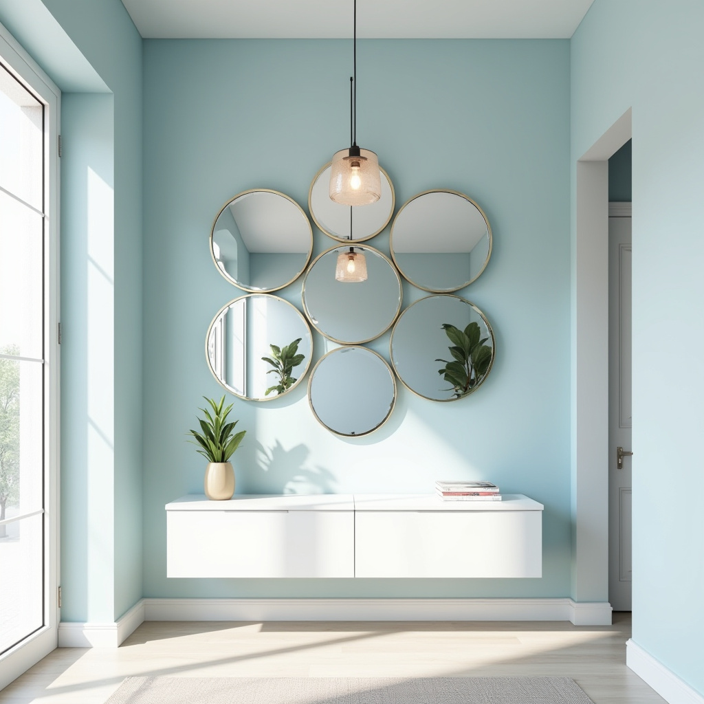 Mirror Wall Decor Entrance 15