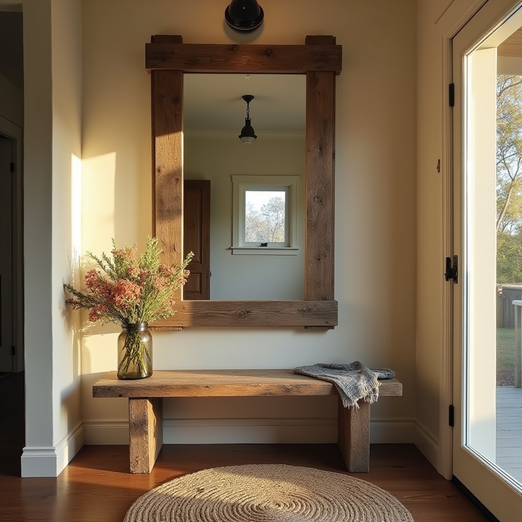 Mirror Wall Decor Entrance 16