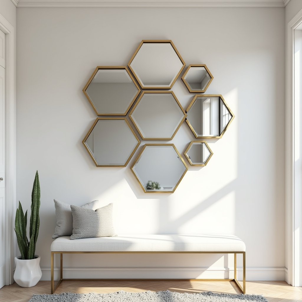 Mirror Wall Decor Entrance 24