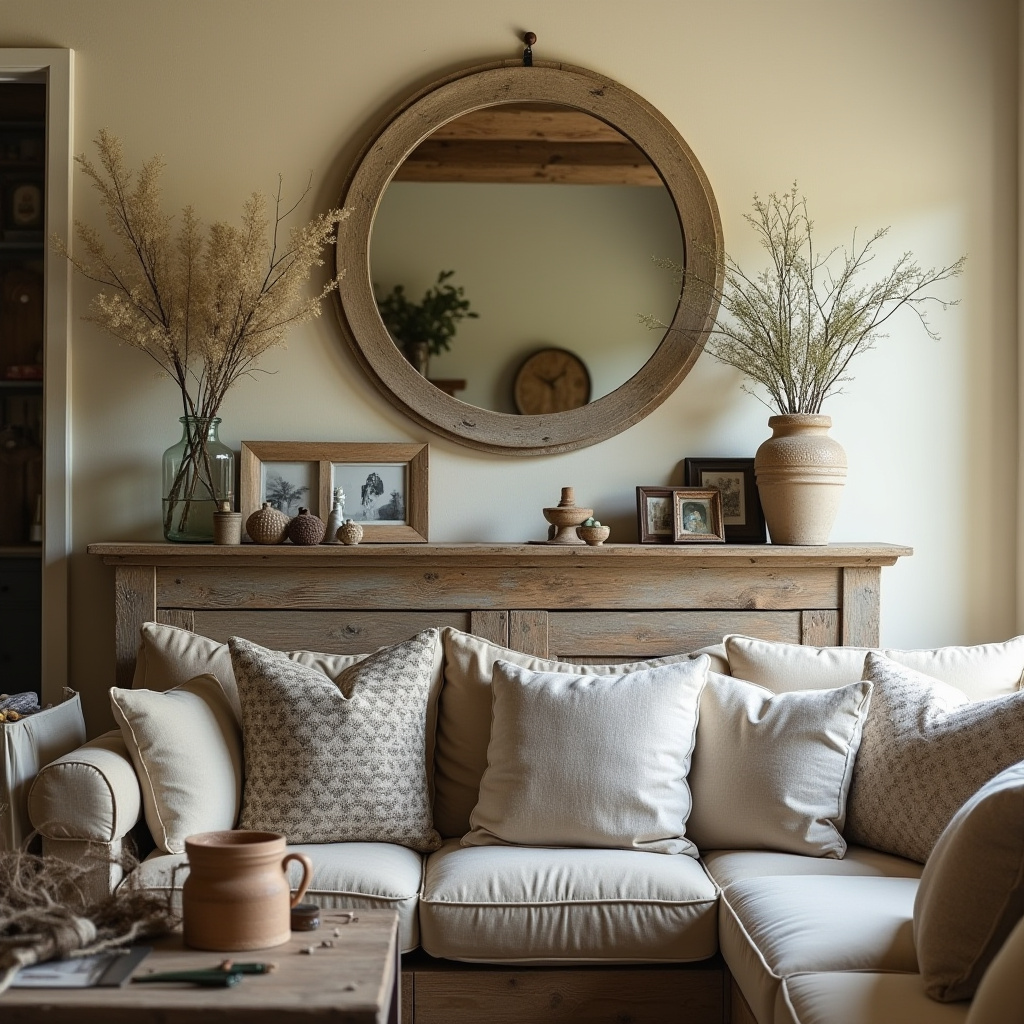 Mirror And Shelf Wall Decor 10