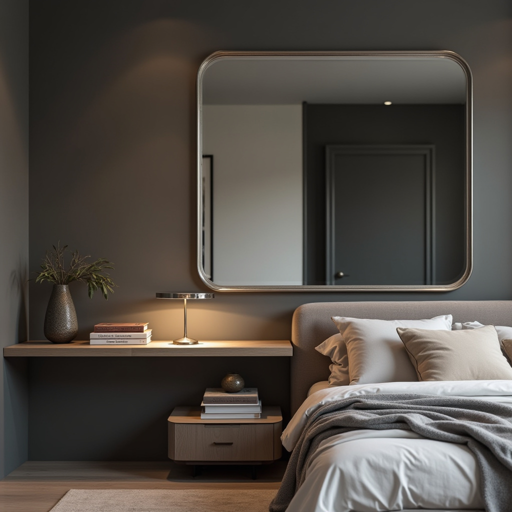 Mirror And Shelf Wall Decor 11