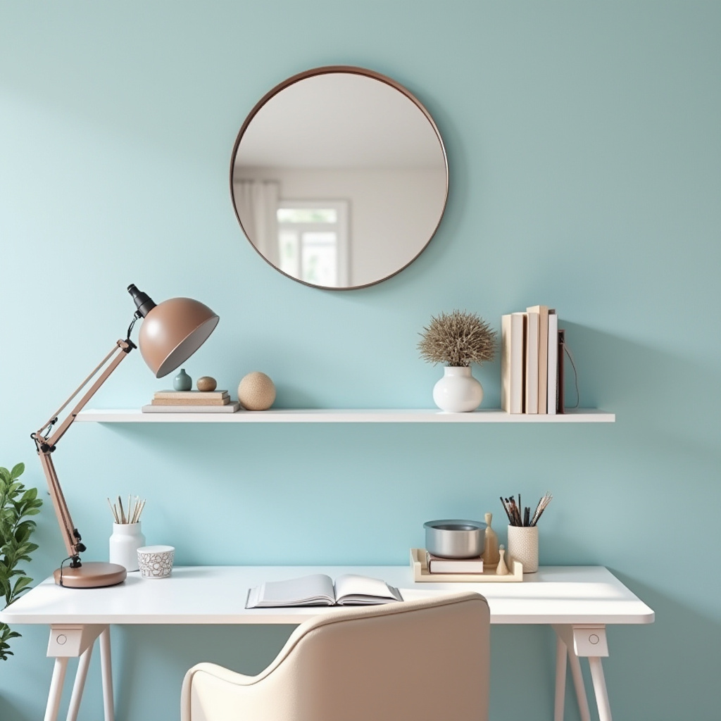 Mirror And Shelf Wall Decor 18