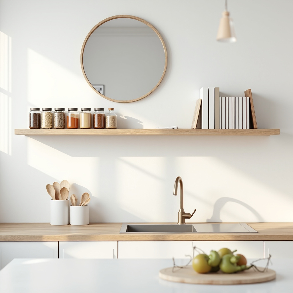 Mirror And Shelf Wall Decor 22