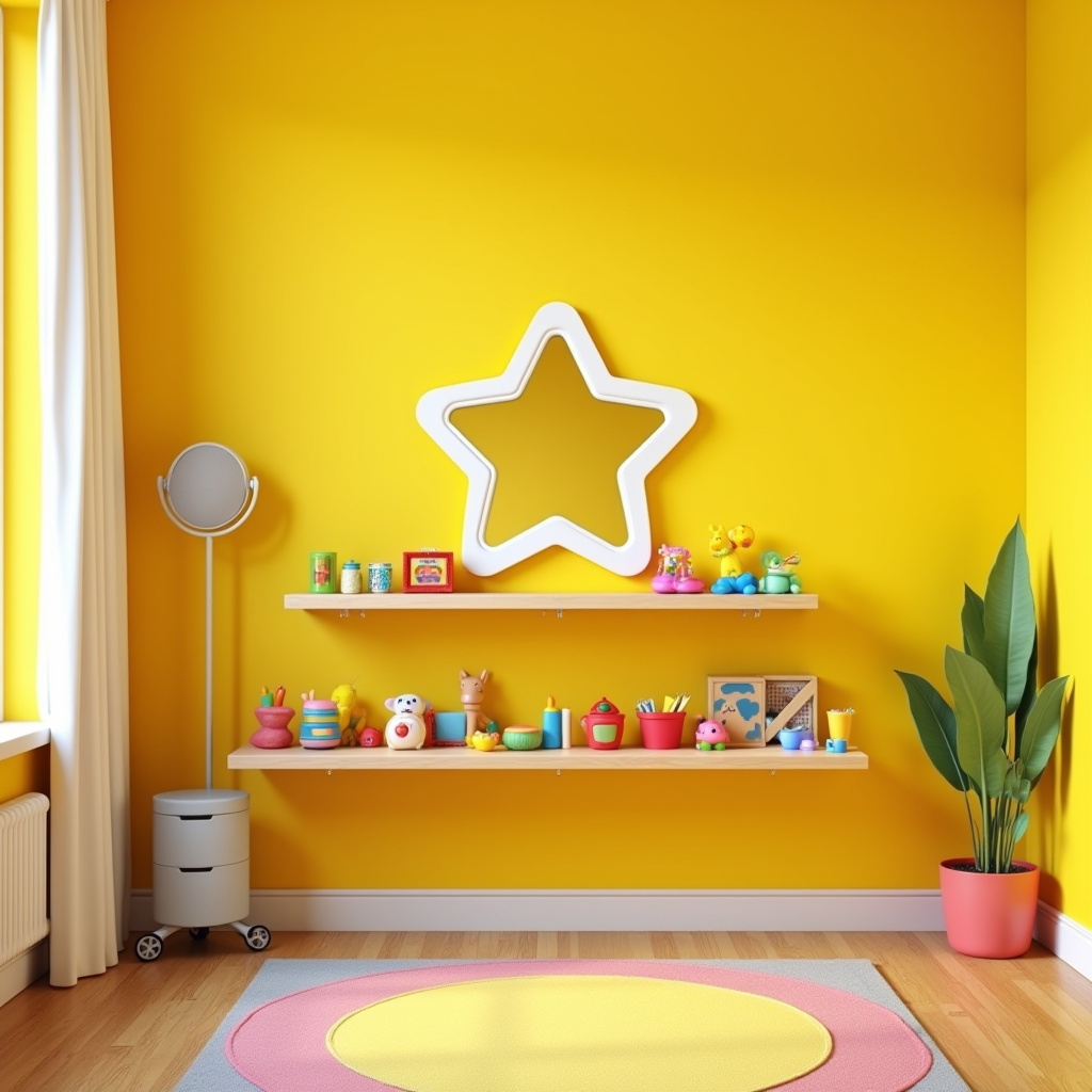 Mirror And Shelf Wall Decor 26