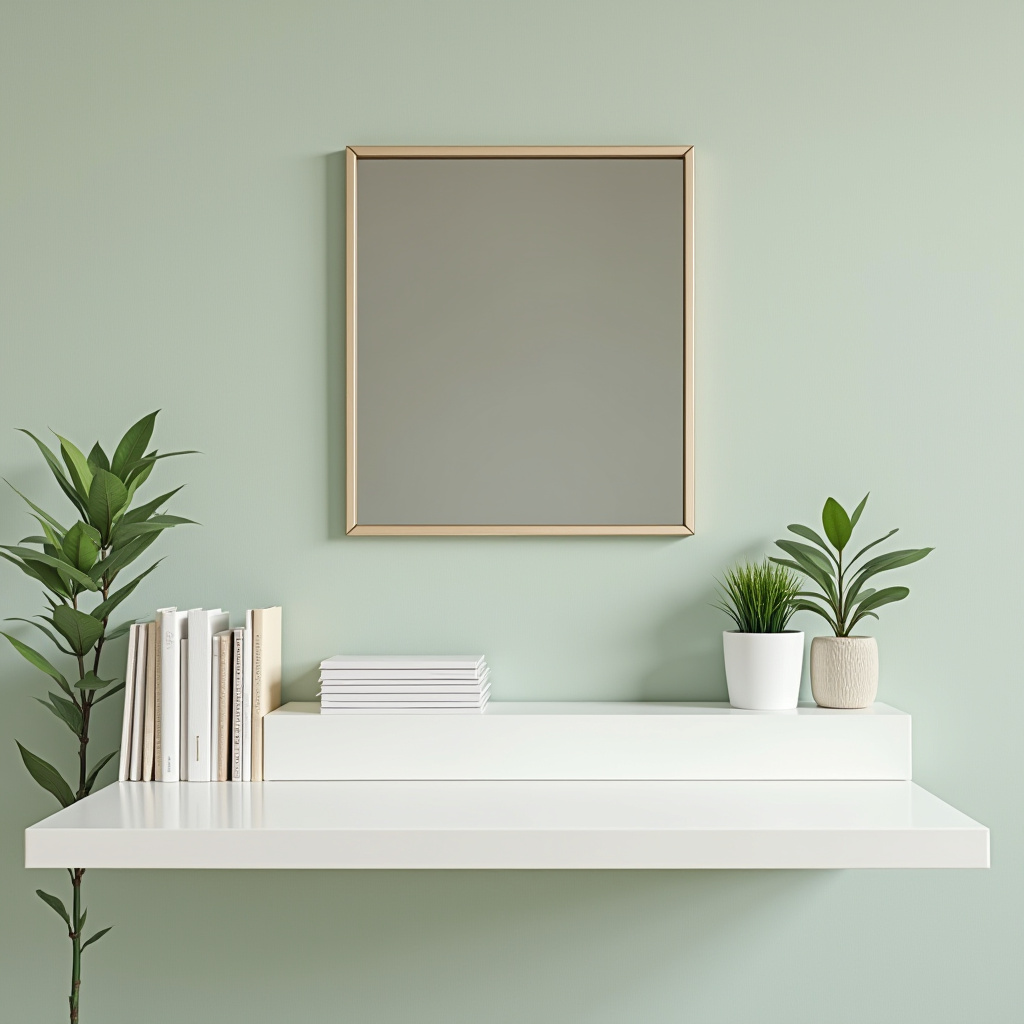 Mirror And Shelf Wall Decor 5