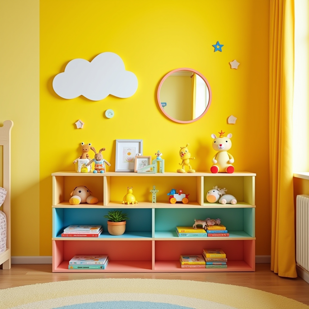 Mirror And Shelf Wall Decor 9