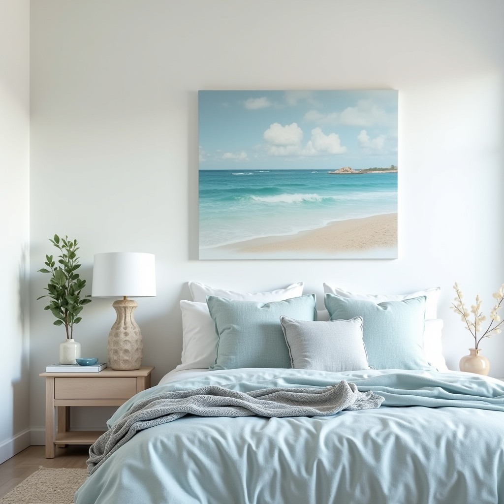 Modern Coastal Bedroom Ideas 21