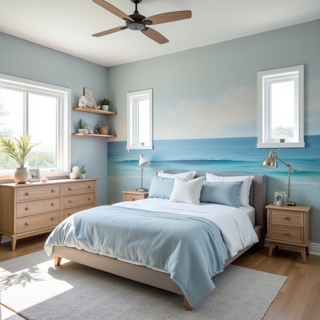 Modern Coastal Bedroom Ideas 3