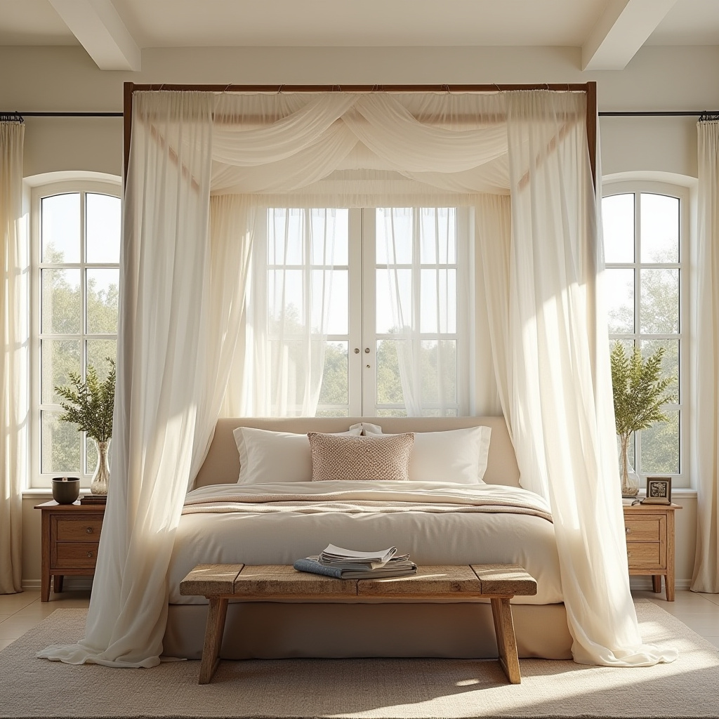 Modern Cottage Bedroom 18