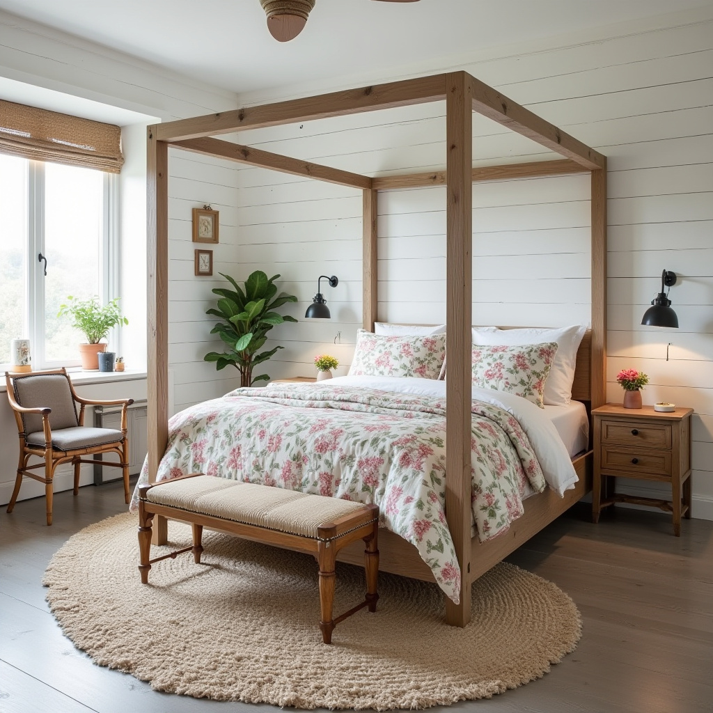 Modern Cottage Bedroom 6